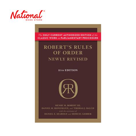 Read Online Robert S Rules Of Order Newly Revised 11Th Edition 