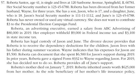 Roberta Santos Tax Return Solution