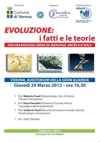 Roberto Fondi Evolution Fact Or Belief