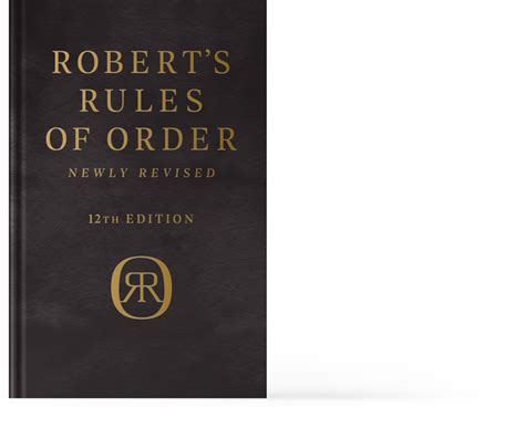 Full Download Roberts Rules Of Order Newly Revised Roberts Rules Of Order Paperback 