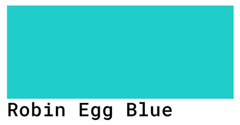 robin egg color