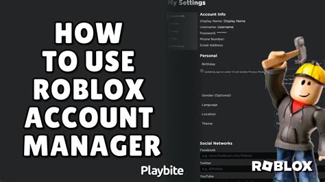 roblox account manager 3.5 | Tuyn dng 86 vic lm Youtube ti