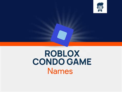Roblox Condo Names