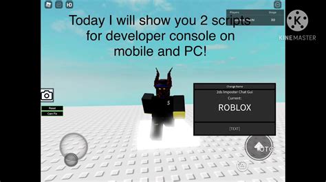 Roblox Console Scripts List