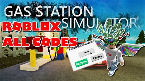 Roblox Gas Station Simulator Codes List
