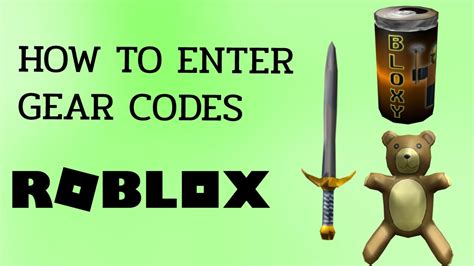 Roblox Gear Codes Pastebin