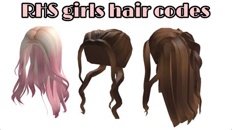 roblox girl codes hairstyle