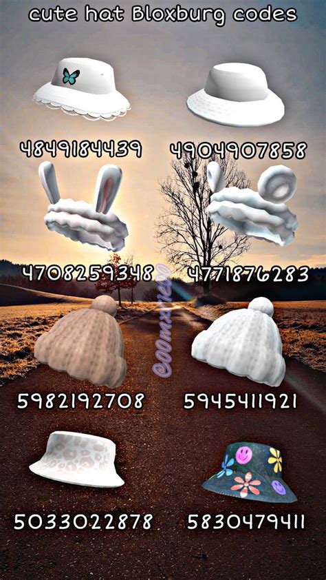 roblox girl codes hats code