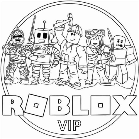 Roblox Para Colorear