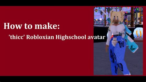 robloxian high school male body tutorial - TikTok