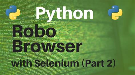 robo browser python tutorial