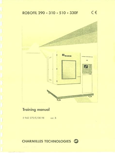 Robofil 510 Manual