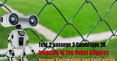 Robot Reading Answer