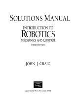 Read Online Robotics Craig Solution Manual 