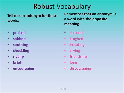 Robust Antonym