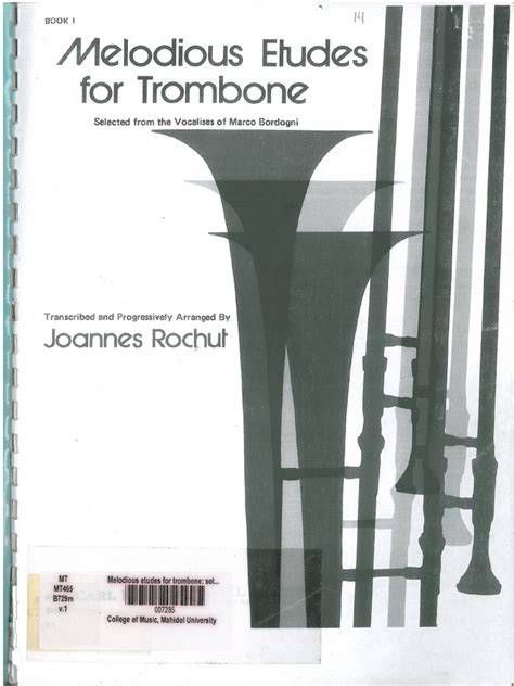 rochut trombone duets