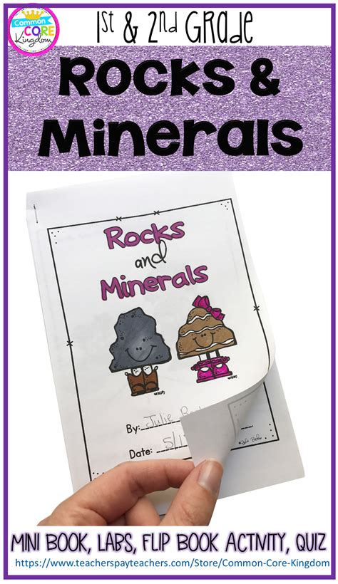 Rock And Mineral Unit 2nd Grade Teaching Resources Mineral Worksheet For 2nd Grade - Mineral Worksheet For 2nd Grade