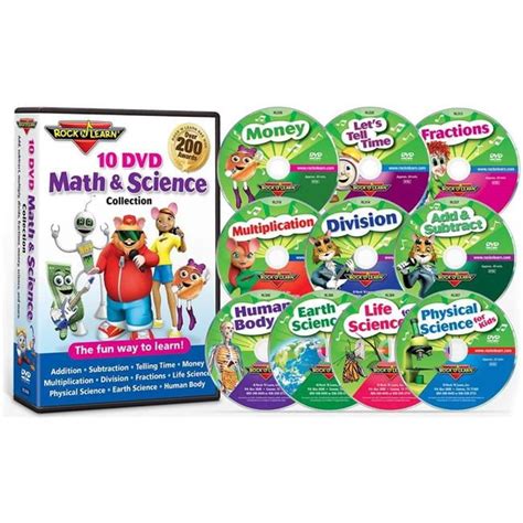 Rock N Learn Math Amp Science 10 Dvd Rock N Learn Math - Rock N Learn Math