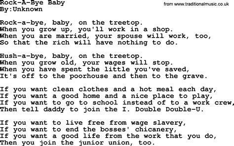 Rockabye With Lyrics