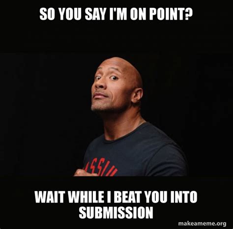 rocked into submission