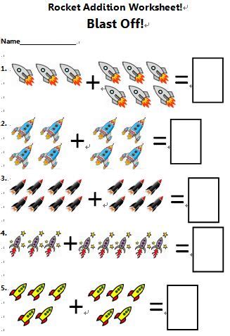 Rocket Math Kindergarten Teaching Resources Tpt Kindergarten Rocket Worksheet - Kindergarten Rocket Worksheet