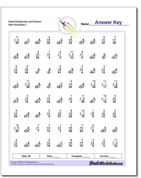Rocket Math Worksheet Answers And Completion Rate Rocket Math Sheets - Rocket Math Sheets