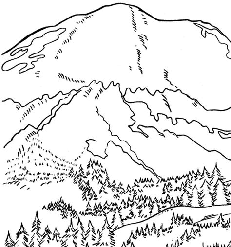 Rocky Mountain Coloring Pages Getcolorings Com Rocky Mountains Coloring Page - Rocky Mountains Coloring Page