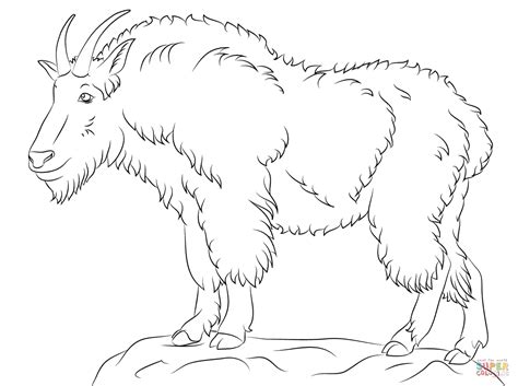 Rocky Mountain Goat Coloring Page Rocky Mountains Coloring Page - Rocky Mountains Coloring Page