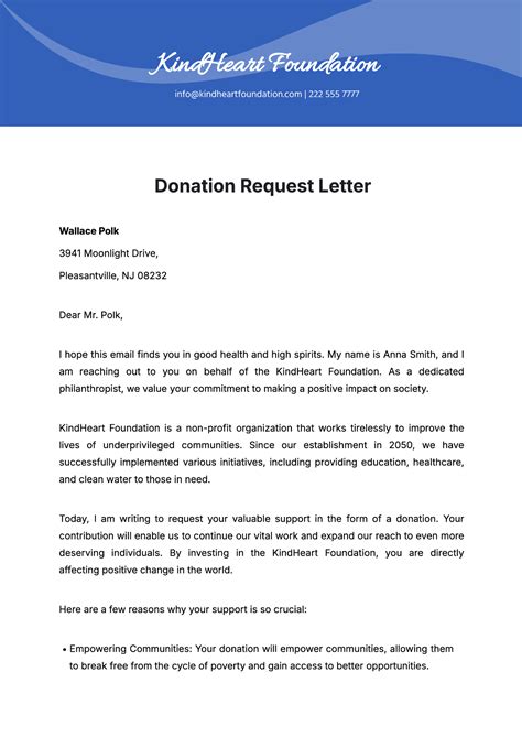Rodeo Donation Request Letter