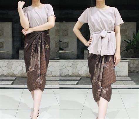 rok lilit batik