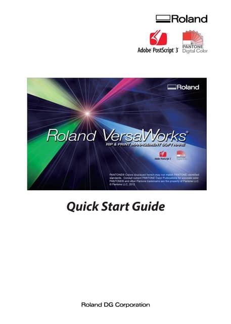 Read Online Roland Versaworks Manual Pdf 