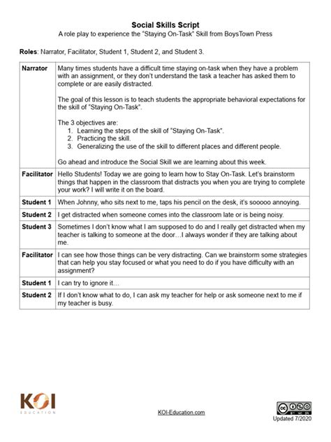 Read Online Role Play Example Script For Social Worker 