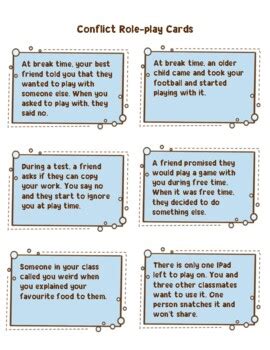 Read Role Playing Examples For Conflict Resolution 
