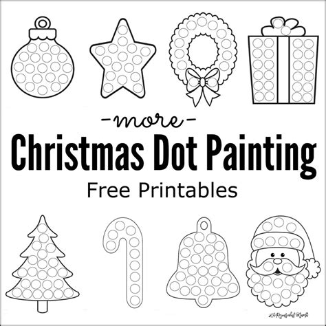 Roll Amp Dot Free Printable Christmas Worksheets For Printable Christmas Worksheets For Kindergarten - Printable Christmas Worksheets For Kindergarten