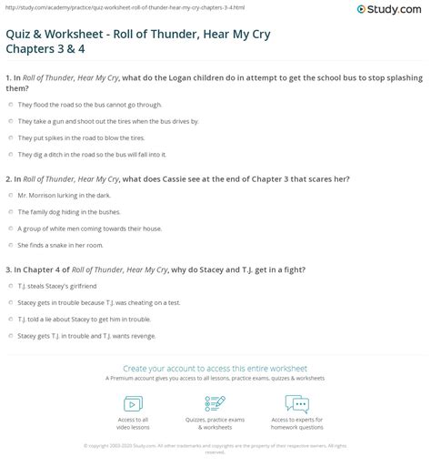 Roll Of Thunder Chapter 3 Summary