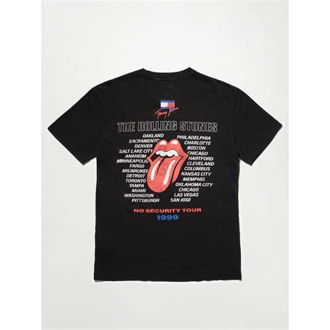 Rolling Stones T Shirts    Tommy Hilfiger Presents The Rolling Stones No Security Tour 99  - 88hero