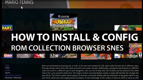 rom collection browser xbmc snes roms