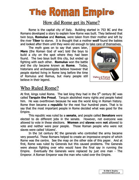 Roman Empire History Facts Amp Worksheets School History Roman Empire 4th Grade Worksheet - Roman Empire 4th Grade Worksheet