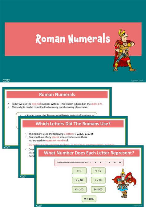 Roman Numerals Year 5 Cgp Plus Roman Numerals Year 5 - Roman Numerals Year 5