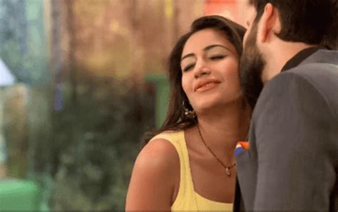 romantic cheek kisses gifs clean