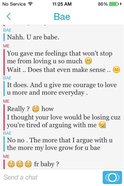 Romantic Conversation Between Lovers