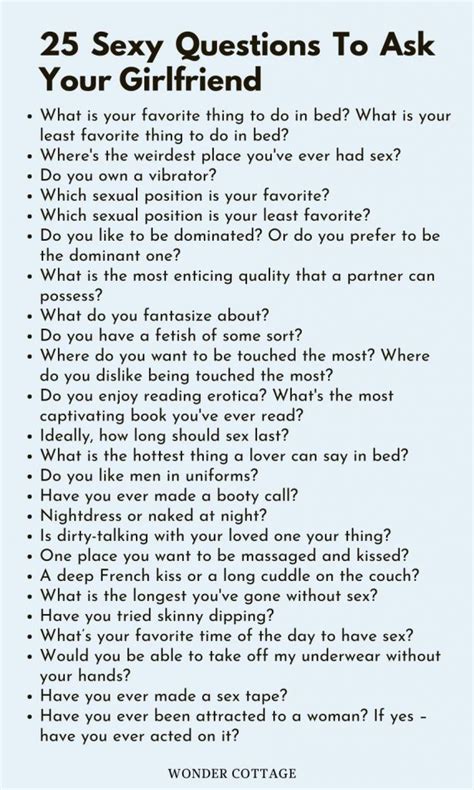romantic dare questions to ask your girlfriend