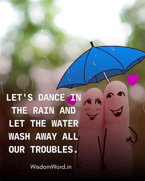 Romantic Rain Quotes