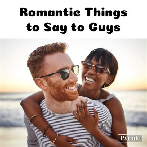 romantic things to say online dating
