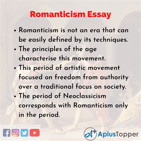 Romanticism Essay