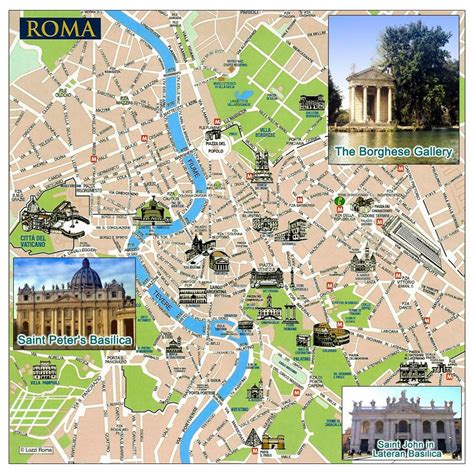 Rome Italy Map