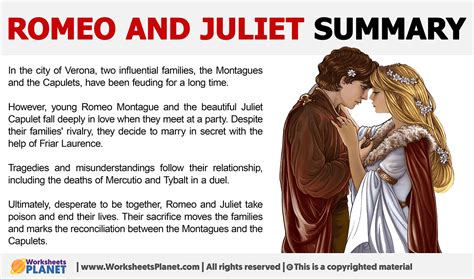 Romeo And Juliet Plot Summary
