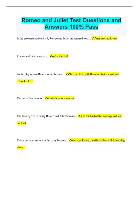 Full Download Romeo And Juliet Big Question Answers 