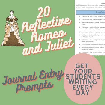 Read Romeo And Juliet Journal Prompts 