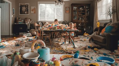 rommelig gezin